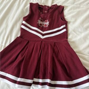 Mississippi State Baby Cheerleading Outfit